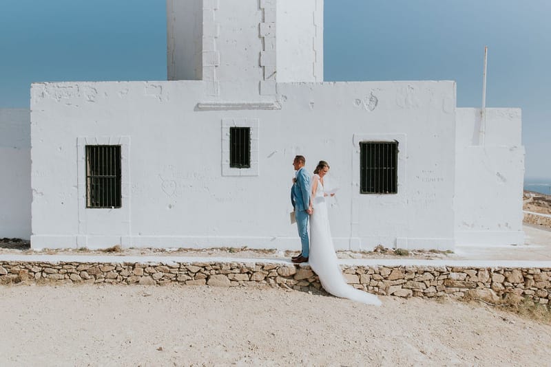 Cara and Mike Wedding in Mykonos Island