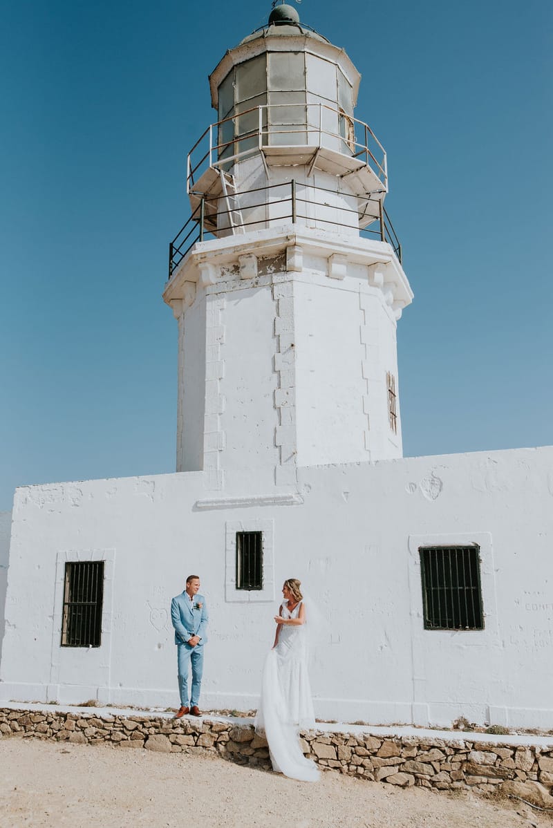 Cara and Mike Wedding in Mykonos Island