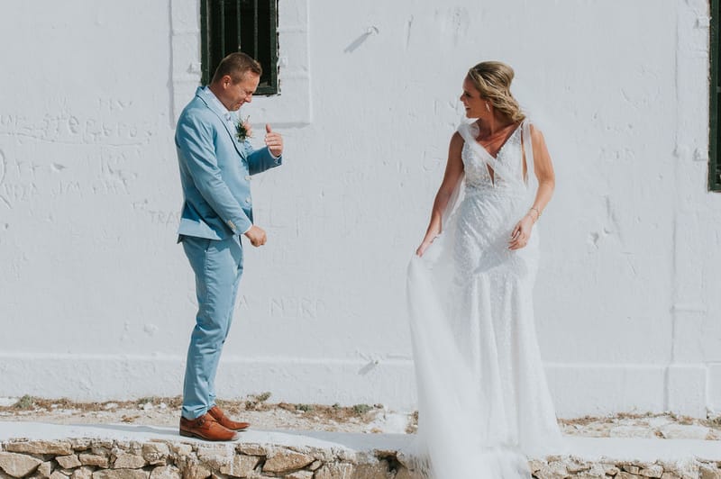 Cara and Mike Wedding in Mykonos Island