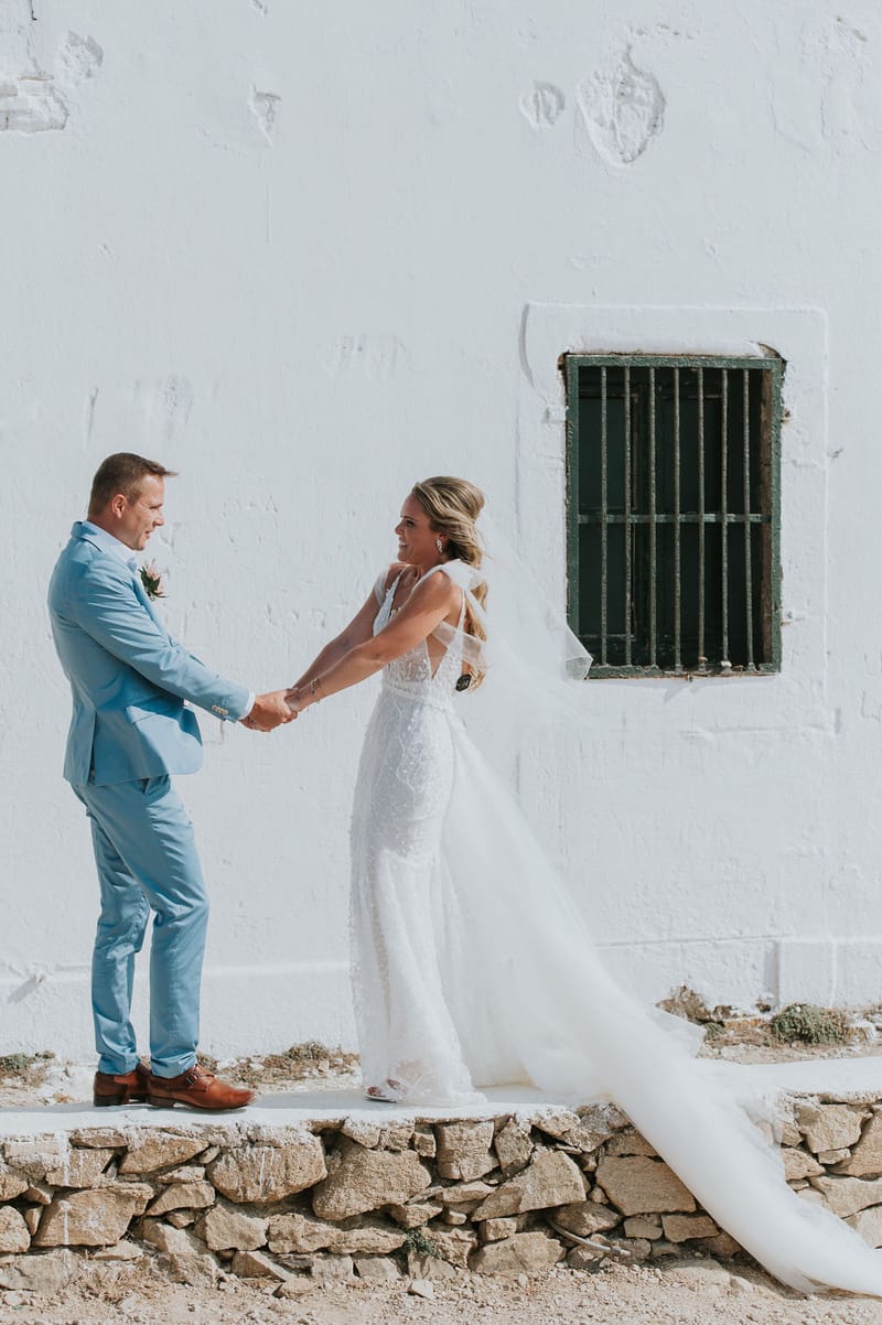 Cara and Mike Wedding in Mykonos Island