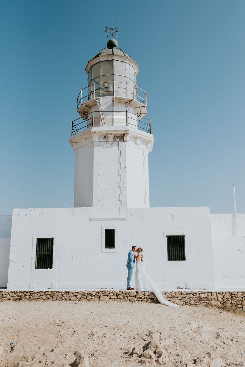 Cara and Mike Wedding in Mykonos Island