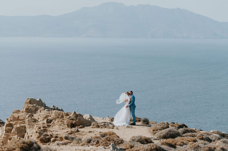 Cara and Mike Wedding in Mykonos Island