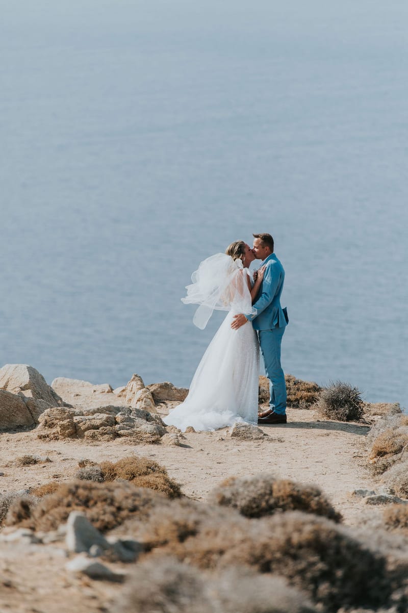 Cara and Mike Wedding in Mykonos Island