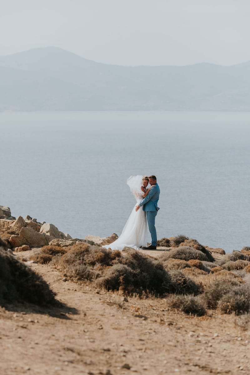 Cara and Mike Wedding in Mykonos Island