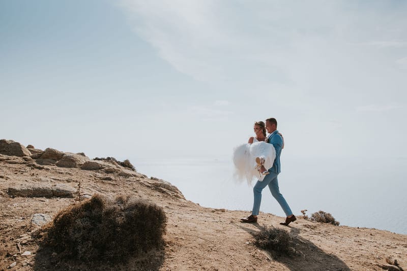 Cara and Mike Wedding in Mykonos Island