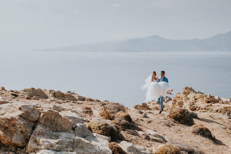 Cara and Mike Wedding in Mykonos Island