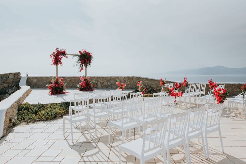 Cara and Mike Wedding in Mykonos Island