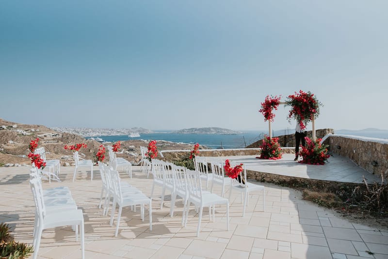 Cara and Mike Wedding in Mykonos Island
