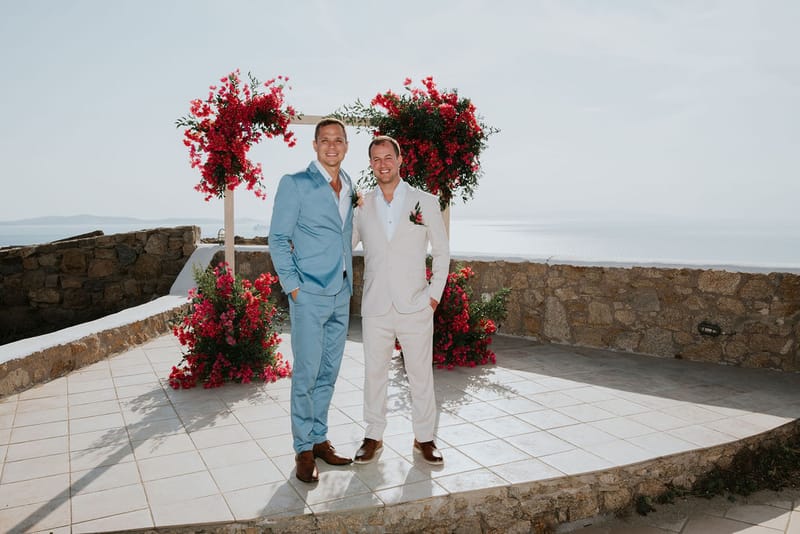 Cara and Mike Wedding in Mykonos Island