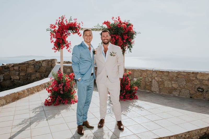 Cara and Mike Wedding in Mykonos Island