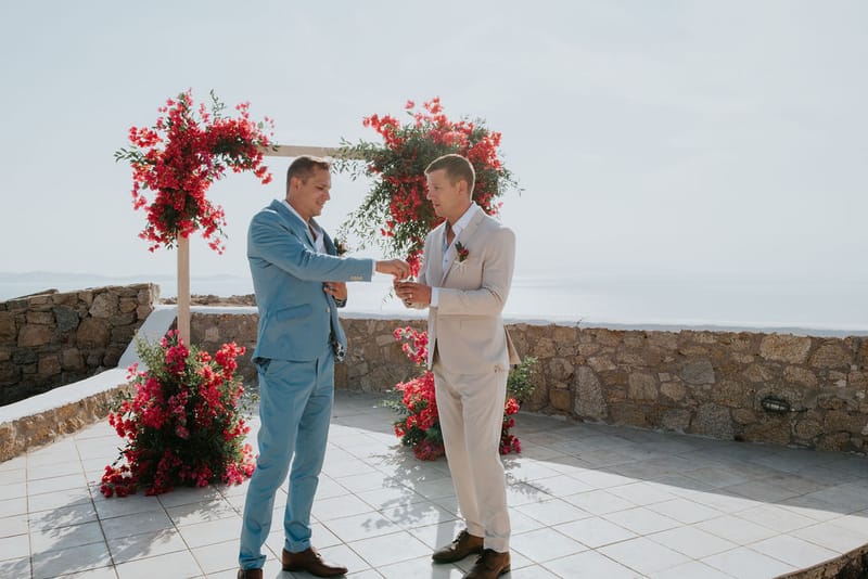 Cara and Mike Wedding in Mykonos Island