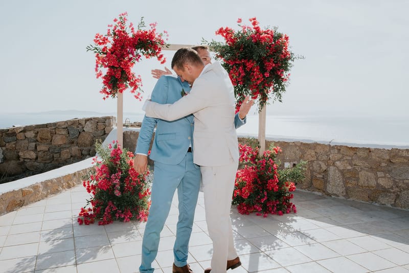 Cara and Mike Wedding in Mykonos Island