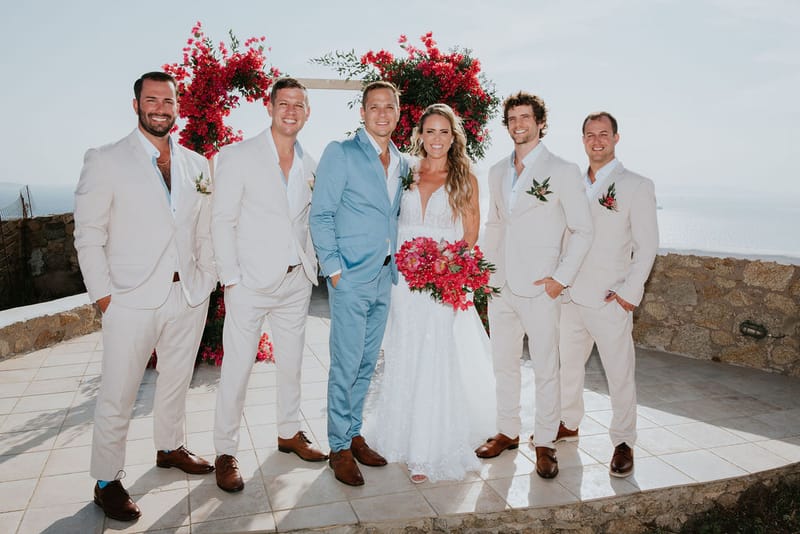 Cara and Mike Wedding in Mykonos Island