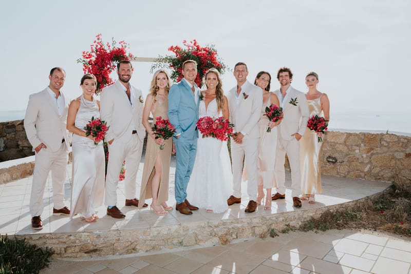 Cara and Mike Wedding in Mykonos Island