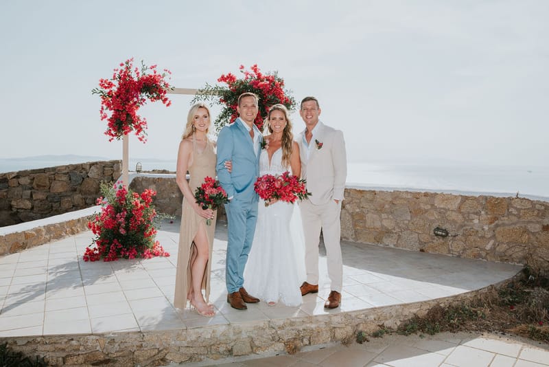 Cara and Mike Wedding in Mykonos Island