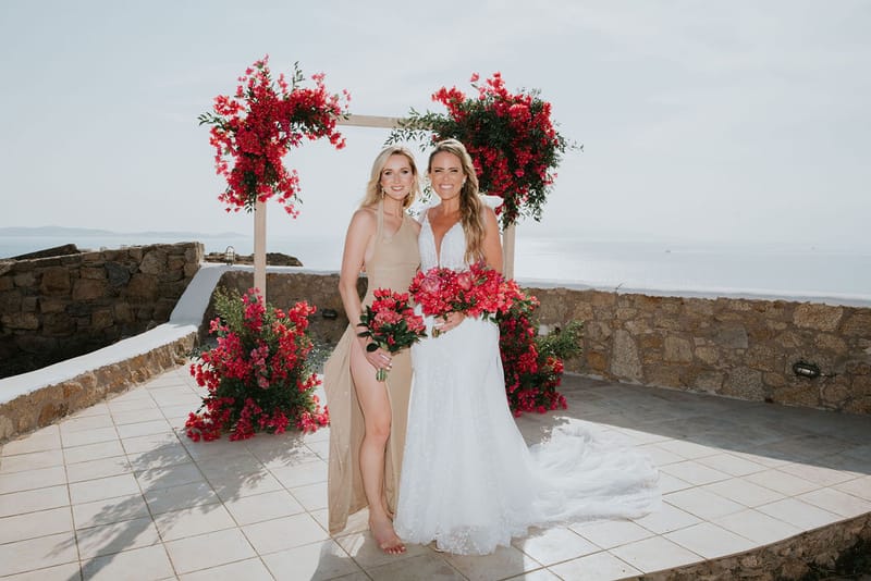 Cara and Mike Wedding in Mykonos Island
