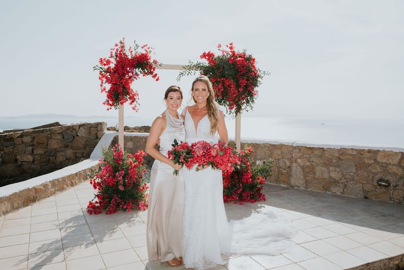 Cara and Mike Wedding in Mykonos Island