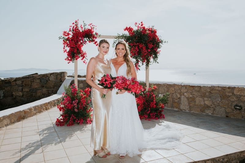 Cara and Mike Wedding in Mykonos Island