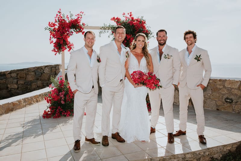 Cara and Mike Wedding in Mykonos Island