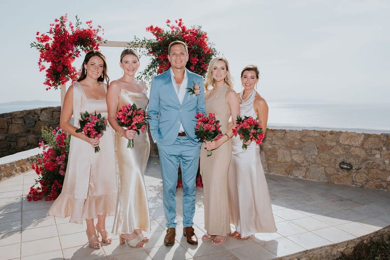 Cara and Mike Wedding in Mykonos Island