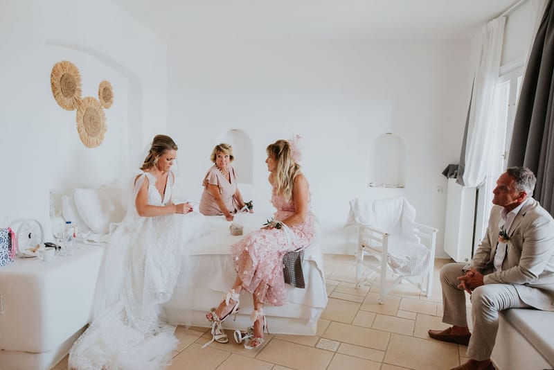 Cara and Mike Wedding in Mykonos Island