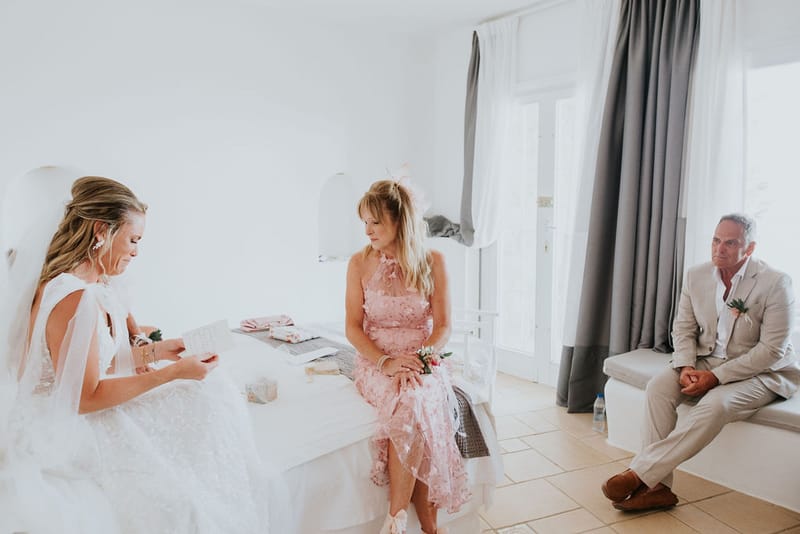 Cara and Mike Wedding in Mykonos Island