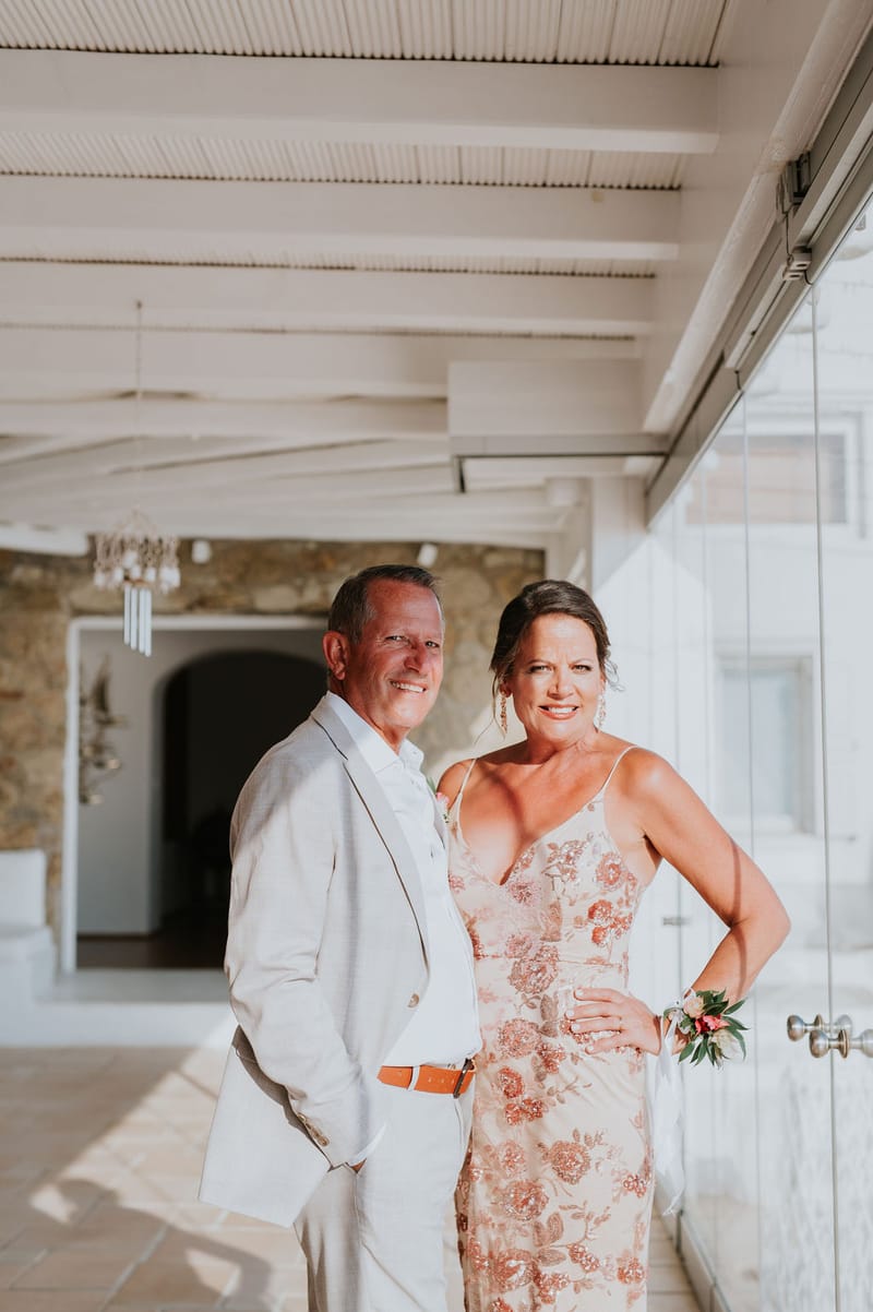Cara and Mike Wedding in Mykonos Island