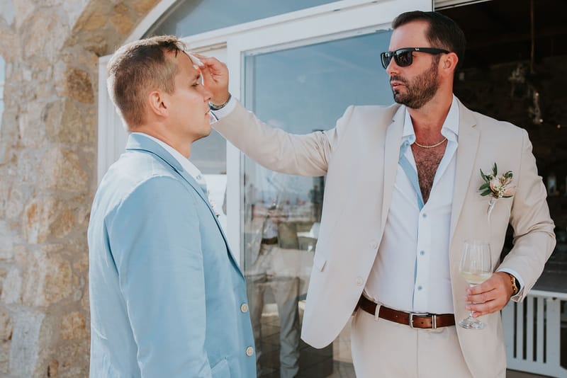 Cara and Mike Wedding in Mykonos Island