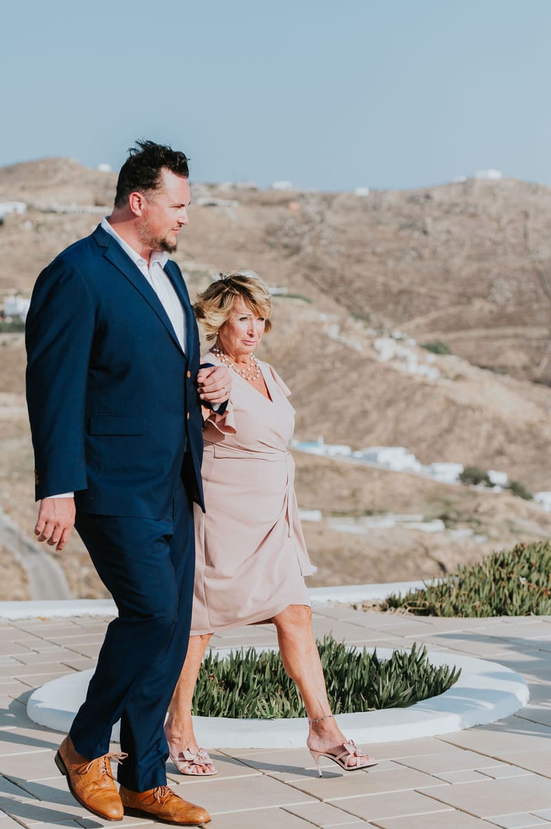 Cara and Mike Wedding in Mykonos Island