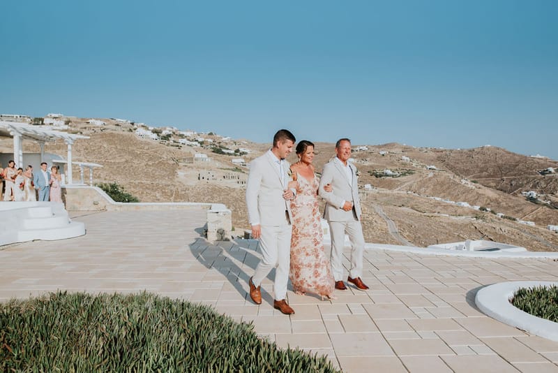 Cara and Mike Wedding in Mykonos Island