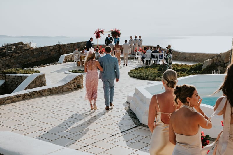 Cara and Mike Wedding in Mykonos Island
