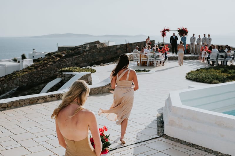 Cara and Mike Wedding in Mykonos Island