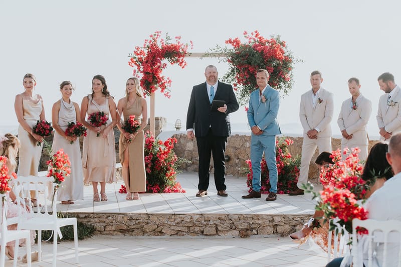 Cara and Mike Wedding in Mykonos Island