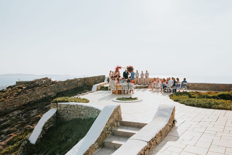 Cara and Mike Wedding in Mykonos Island