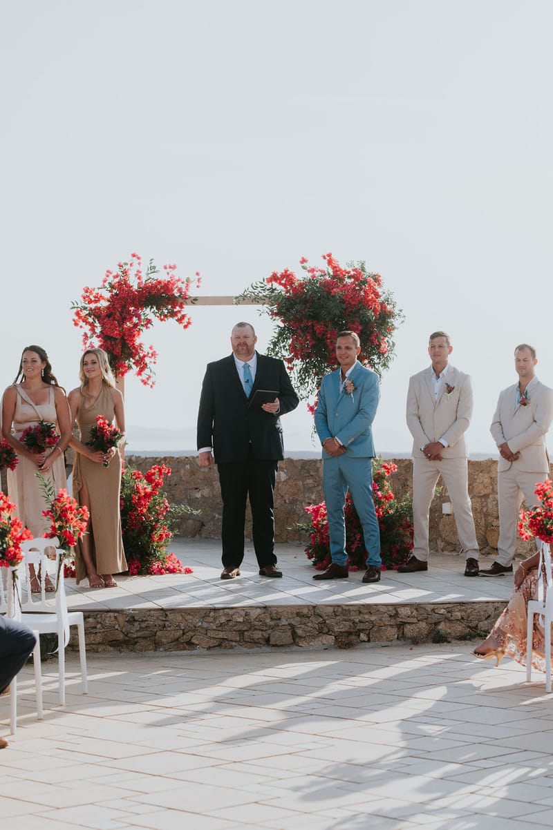 Cara and Mike Wedding in Mykonos Island