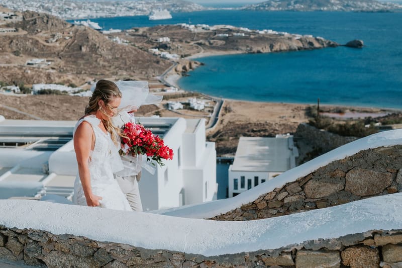 Cara and Mike Wedding in Mykonos Island