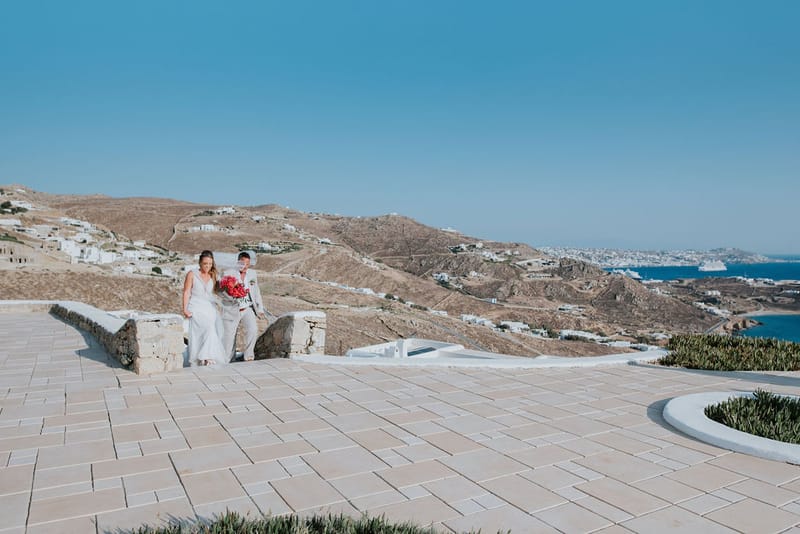 Cara and Mike Wedding in Mykonos Island