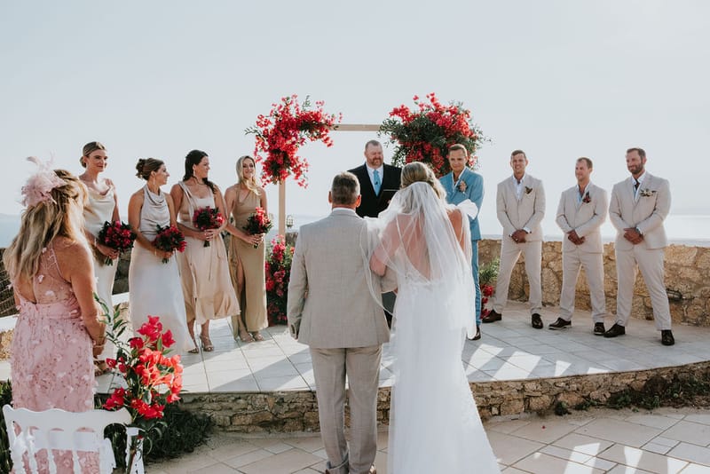 Cara and Mike Wedding in Mykonos Island