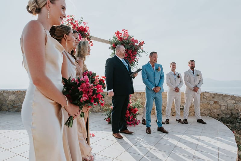 Cara and Mike Wedding in Mykonos Island