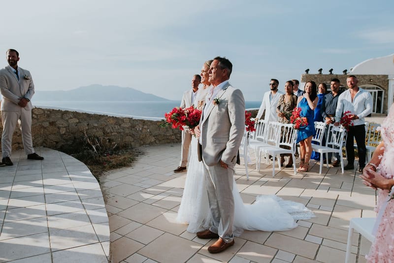 Cara and Mike Wedding in Mykonos Island