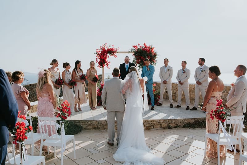 Cara and Mike Wedding in Mykonos Island