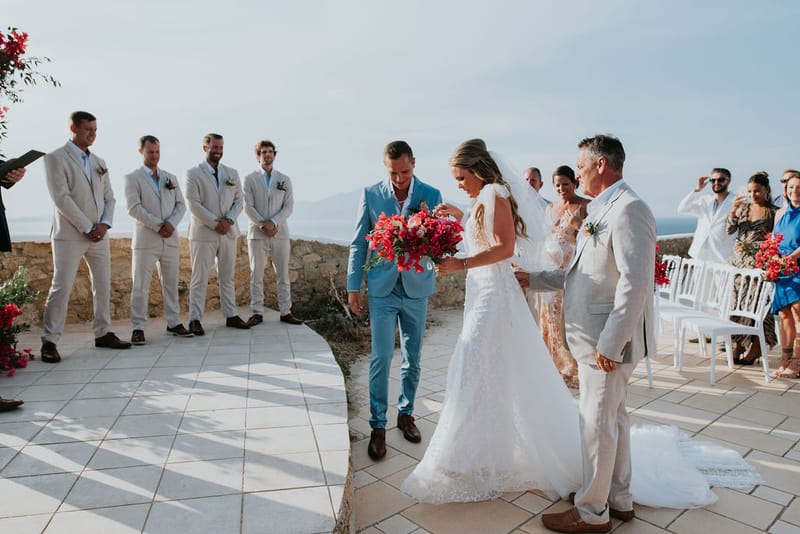 Cara and Mike Wedding in Mykonos Island