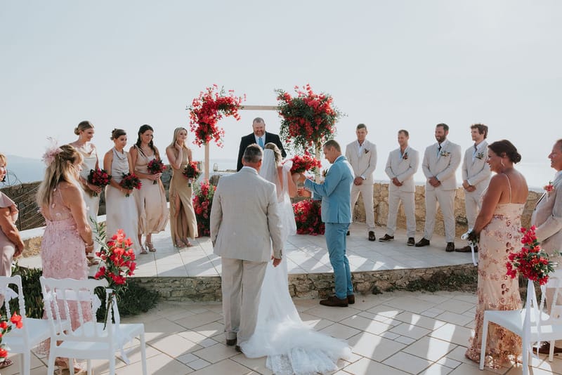 Cara and Mike Wedding in Mykonos Island