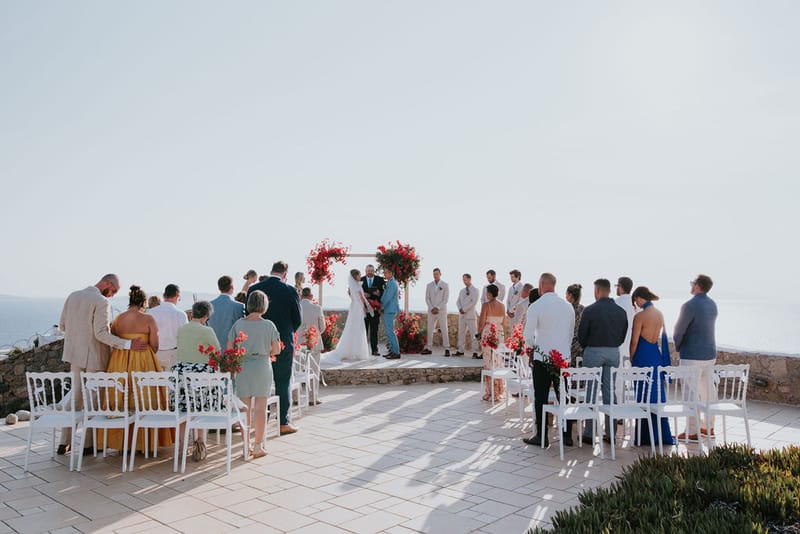 Cara and Mike Wedding in Mykonos Island