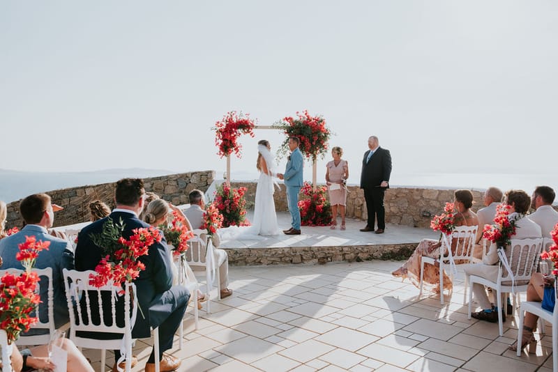Cara and Mike Wedding in Mykonos Island