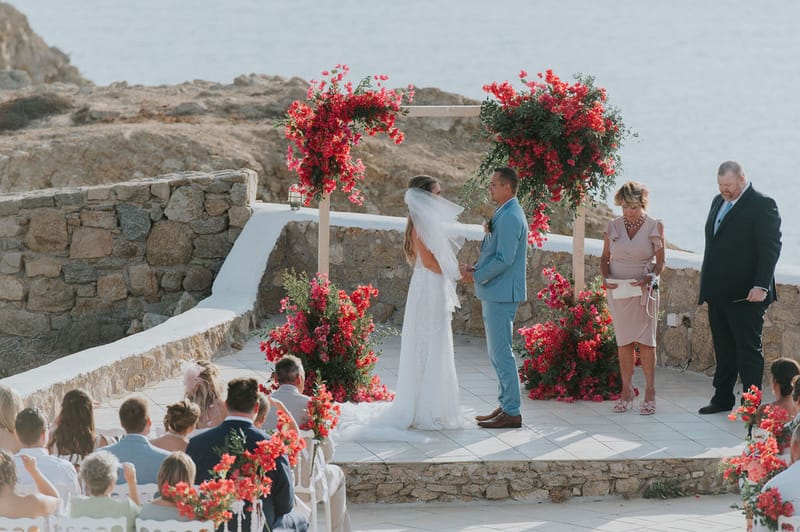 Cara and Mike Wedding in Mykonos Island