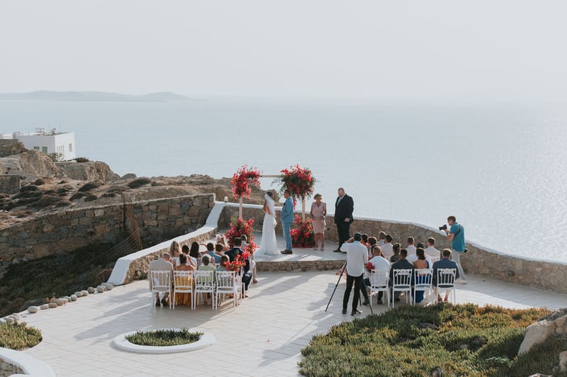Cara and Mike Wedding in Mykonos Island