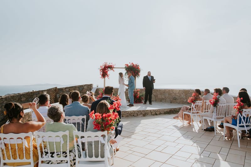 Cara and Mike Wedding in Mykonos Island