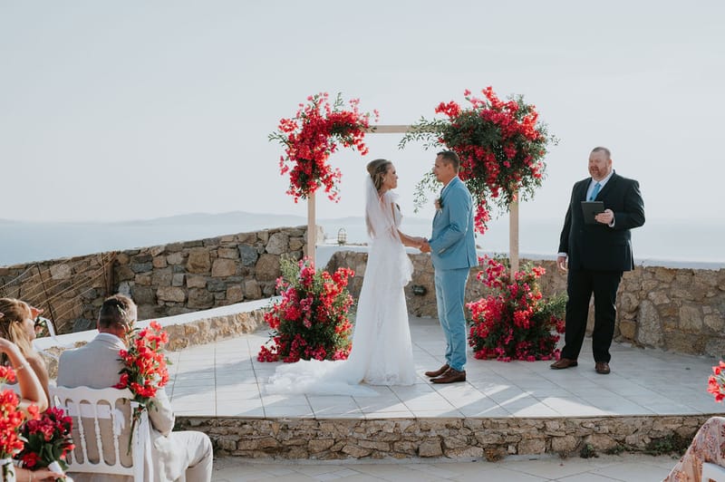 Cara and Mike Wedding in Mykonos Island