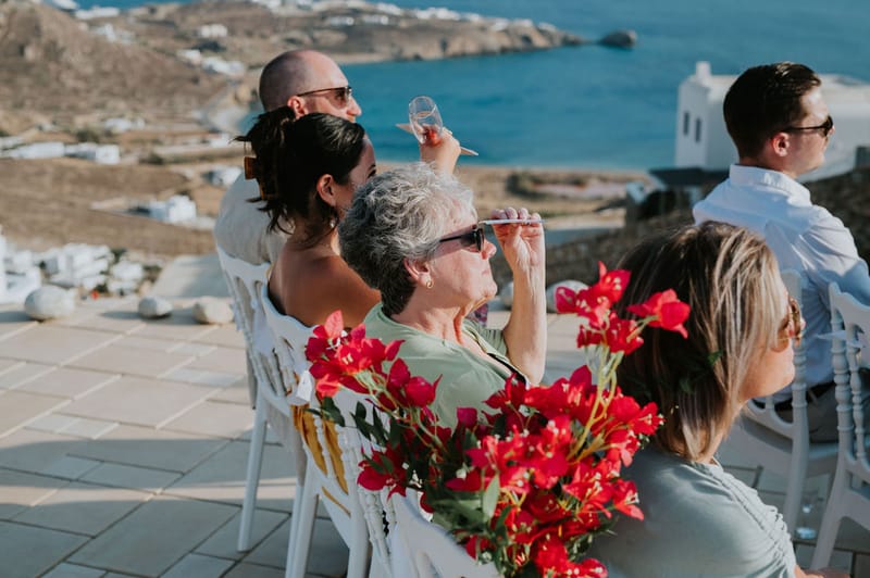 Cara and Mike Wedding in Mykonos Island